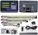 ToAuto 3 Axis Digital Readout 12"+25"+32" Mill DRO Display 5um Precision Linear Glass Scales (650mm+800mm+300mm) for Lathe Drill EDM, US Stock, 2-4 Business Days