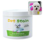 cdar Dog Hair Dye, Pet Hair Dye,Pet Safe Dye Lasts Over 20 Washes, Pet Hair Dye for Dogs, Cats and All Pets Can be Bathed Lovely Pink