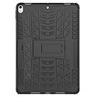 SkyTree Heavy Duty Dazzle Shockproof TPU Anti-Drop Armor Hybrid Protective Silicone Rugged Kickstand Cover for iPad Pro 10.5 (2017)