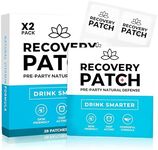 Party Treats Patches 56 Pack (Two 28 Packs) - Wake Up Refreshed & Energized with Our 100% Natural Ingredients Party Patch - Skin-Friendly & Waterproof - Enhanced Morning Formula