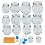 Glass Fire Cupping Set