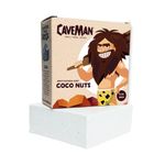 SMARTER THAN A ROCK Caveman Men's Natural Soap - COCO NUTS (180g): Moisturizing, Exfoliating, & Refreshing Bar Soap with Virgin Coconut Oil, Centella Asiatica Extract, and Coconut Essence