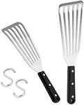 HaSteeL Fish Spatula 2-Piece, Stain