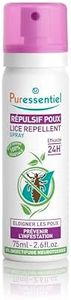 Puressentiel Head Lice Prevention & Repellent Spray For Kids & Adults – Proven 24 Hour Protection Against Head Lice & Infestations – 100% Natural Active Ingredients – Vegan – Cruelty Free – 75 ML