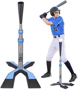 XTJHP Baseball Tee for Hitting, Batting Tee with 5.8 LB Base, Softball Tee Height Adjustment, Hitting Tee for Baseball Training Accessories (Blue, 24" - 45")