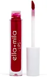 ella+mila You Red My Mind Velvet Matte Liquid Lipstick - Moisturizing Red Matte Lipstick with Vitamin E - Lightweight, Non-Sticky & Long Lasting Lipstick - Cruelty-Free Vegan Matte Red Lipstick (4ml)