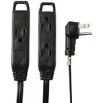 Axis 45515 Extension Cord, 8', Blac