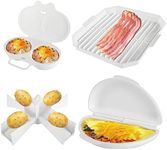 4Pcs Microwave Cooking Set BPA Free