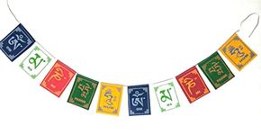 Top Trends® Himalayan Prayer Tibetan Buddhist Flag/Tibetan Ladakh Prayer Buddhist Flag [ 31 inch pack of 1 ]