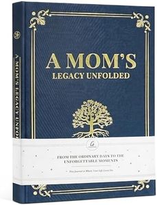Mom's Legacy Unfold Journal (Hardcover) with Leather Bookmark: Meaningful Keepsake for Mom to create her lasting memories and journey, Sentimental Gifts with practical utility for Mother's Day, Birthday & Christmas