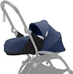 Stokke YOYO 0+ Newborn Pack, Air France Blue - Includes Mattress, Extendable Canopy & Five-Point Harness - Requires YOYO3 Frame (Sold Separately)