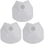 Carbbia Fuel Pump Strainer Filter Set of 3 Compatible with Kawasaki Teryx 750 800 Brute Force 750 Mule 4000 4010 Replace # 49040-0717, 49040-0718, 49040-0719, 49040-0033, 49040-0034