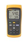 Fluke 54-2 Dual Input Digital Thermometer, Yellow