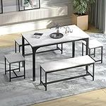 WiberWi Dining Table Set for 6, 47.