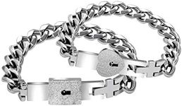 Uloveido Square & Heart Key Lock Ba