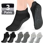 Pilates Grip Socks for Women Men Si
