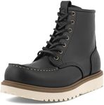 ECCO Men's Staker Moc Toe Tie Fashi