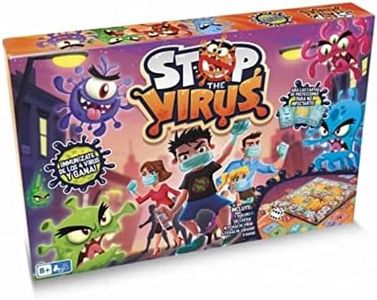 PLAY FUN BY IMC TOYS Stop The Virus | Juego de Mesa Familiar Divertido para niños y niñas +8 Años