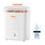 BOLOLO Baby Bottle and Pacifier Electric Steam Sterilizer and Dryer,HEPA Filter, Sanitizer, Breast Pump Parts, Huge Capacity for 12 Bottles, Easy Clean…