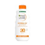 Garnier Ambre Solaire Hydra 24 Hour Protect Hydrating Protection Lotion SPF30, High Sun Protection Factor 30, Water Resistant Sunscreen, With Shea Butter, UVA & UVB Protection, 200ml