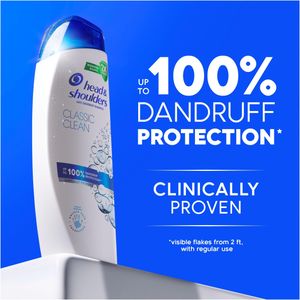Head & Shoulders Classic Clean Dandruff Shampoo 6 x 250ml – Deep Clean