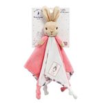 Official Beatrix Potter Flopsy Bunny Comfort Blanket - Peter Rabbit Soft Toy Comforter