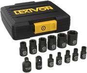 LEXIVON E-TORX Socket Set, Chrome V