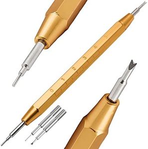 BARTON WATCH BANDS Spring Bar Tool Kit - for Watch Link Removal, Band Replacement, Pin Extraction; Stainless Steel Spring Bar Tool, Strap Tool, and Strap Removal Tool