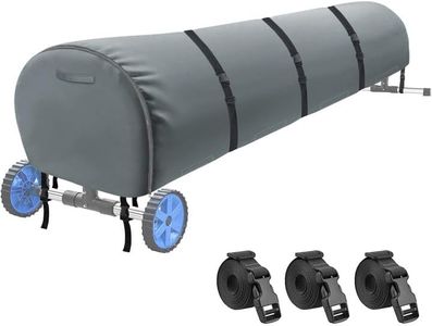 TORUTA Swimming Pool Solar Reel Cover, 18Ft Solar Blanket Reel Cover, Heavy Duty Waterproof with Zipper