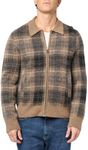 AllSaints Men's Robbie Cardigan, yew Brown