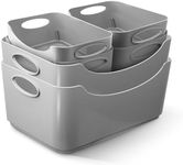 KEPLIN 6 Pack Grey Plastic Studio S