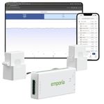 Emporia Gen 3 Smart Home Energy Monitor | Home Energy Automation and Control | Real Time Electricity Monitor/Meter | Solar/Net Metering