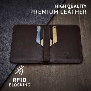 Vaultskin City Slim RFID Wallet – Minimalist Card Holder for Men