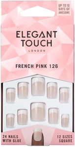 Elegant Touch French Nails 126