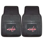 Fanmats 10563 NHL Washington Capitals Front Row Vinyl Heavy Duty Car Mat - 2 Piece