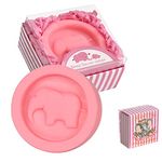 AIXIANG® Baby Shower Favors Handmade Little Elephant Scented Soap Favors with Pink Thanks Gift Box for Girls Baby Shower Favors and Decorations (24 Pack)