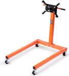 GarveeTech Rotating Engine Stand, Heavy-Duty Steel, 360° Adjustable Mounting Head, Built-in Tool Tray, 4 Adjustable Arms