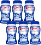 AMAZE Ultra Concentrated Bleach Tablets [6 bottles] - Original Scent - for Laundry, Toilet, and Multipurpose Home Cleaning. No Splash Liquid Bleach Alternative