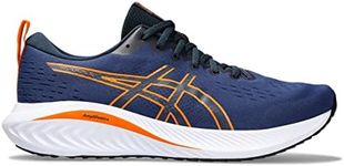 ASICS Men's Gel-Excite 10 Shoes, 11, DEEP Ocean/Bright Orange