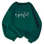 LEGASUS Men's Cotton Round Neck Printed Oversized Sweatshirt for Men & Women | Full Sleeves Printed | Comfort Colour T-Shirt (in, Alpha, M, Regular, Green)