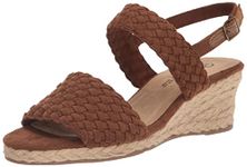 Bella Vita Women's Mariella Sandal, Cognac Suede, 8.5 Wide