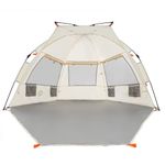 Easthills Outdoors Instant Shader Extended Easy Up Beach Tent Sun Shelter - Extended Zippered Porch Included