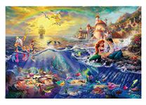 Ceaco - Thomas Kinkade - Disney Dreams Collection - The Little Mermaid - 2000 Piece Jigsaw Puzzle