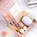 Happy Birthday Gifts for Women Spa Set Gift Basket for Best Friends Mom Unique Birthday Box Gifts for Sister Girlfriend Teacher Female Her Bday Wine Tumbler for Woman Who Has Everything