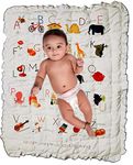 KHATUMBDI Newborn Baby Lacy Cotton Baby Bed, Godari, Cradle Bed, Crib Sheet, Multi Design for 0-4 Year (Multi Color) (A to Z)