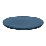 Intex 10 foot (3.05 m) Easy Set Swimming Pool Cover #28021. Round cover measures 2.8 m, (9.4 ft) suitable for Intex pools with base diameter of 3.05 m (10’ foot)., Multi-Colour