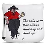 Funny Golf Mallet Putter Cover, Coo