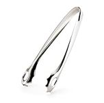 Cuisipro 747179 7-Inch Tempo Ice Tongs, Silver