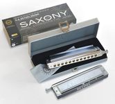 Seydel Harmonica Chromatic Saxony Solo Key D 52480D