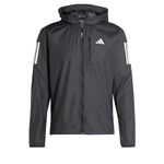 adidas Men's Own the Run Jacket, Black, Medium